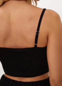 Gym King Signature Knit Bralette - Black 20 Gym King Signature Knit Bralette - Black -Fit Wear Shop 1 348