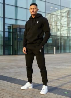 Gym King Fundamental Fleece Hood - Black -Fit Wear Shop 2R3A3153copy
