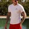 Gym King Pro Classic Tee - White -Fit Wear Shop 2R3A7059