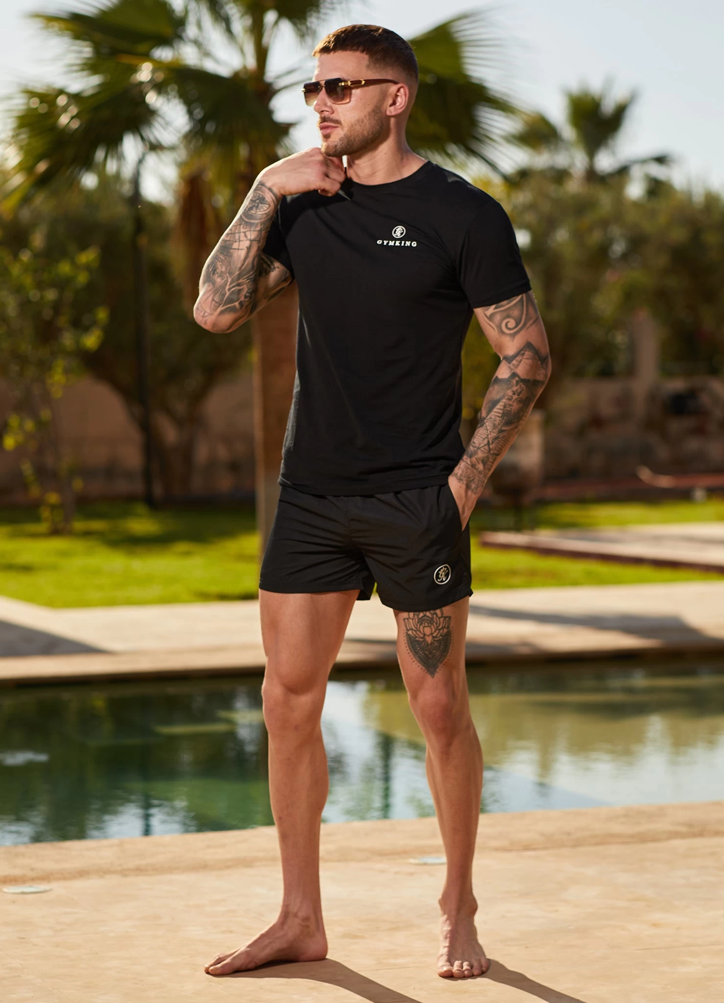 Gym King Pro Classic Tee - Black 8 Gym King Pro Classic Tee - Black - Image 6