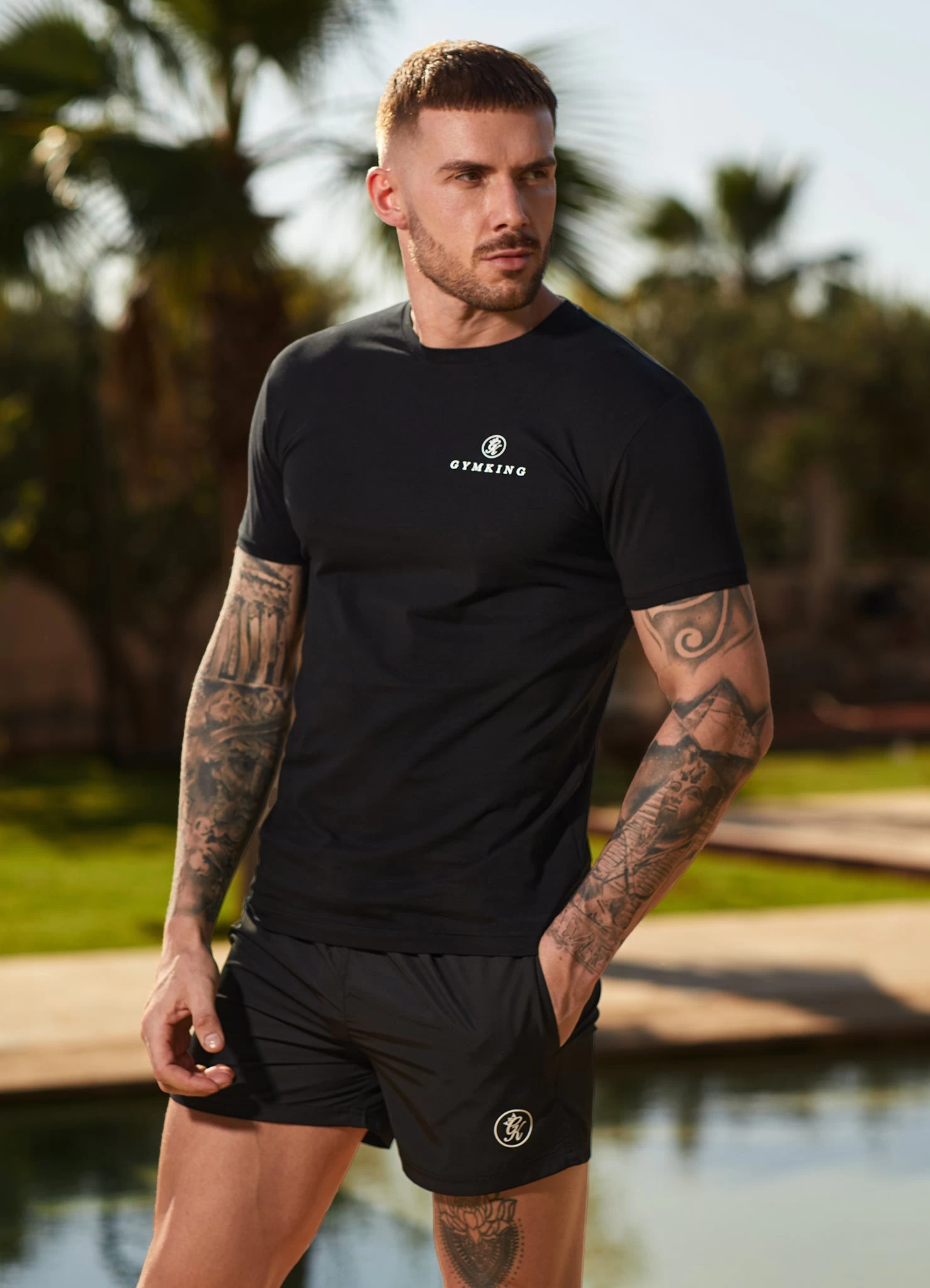 Gym King Pro Classic Tee - Black 3 Gym King Pro Classic Tee - Black