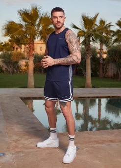 Gym King Higher State Short - Navy -Fit Wear Shop 2R3A7698