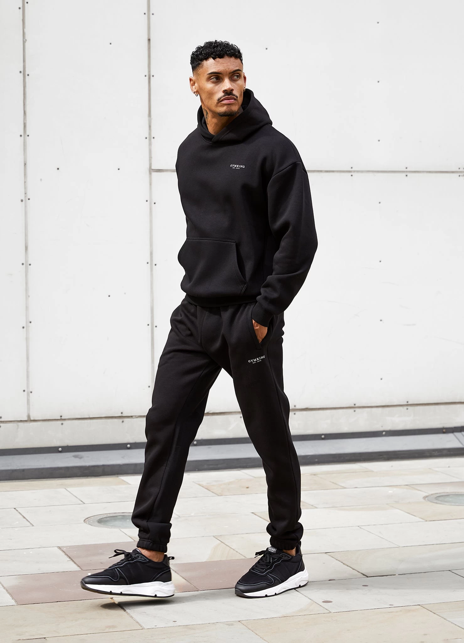 Gym King Established Tracksuit - Black 3 Gym King Established Tracksuit - Black