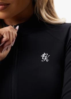 Gym King 365 Full Zip Funnel - Black 20 Gym King 365 Full Zip Funnel - Black -Fit Wear Shop 365FULLZIPFUNNEL LEGGING BLACKWCJ A299NWLG A267R 139