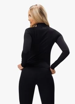 Gym King 365 Full Zip Funnel - Black 15 Gym King 365 Full Zip Funnel - Black -Fit Wear Shop 365FULLZIPFUNNEL LEGGING BLACKWCJ A299NWLG A267R 140