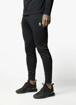 Gym King 365 Lightweight Poly Training Tracksuit - Black -Fit Wear Shop 365LIGHTWEIGHTTRAININGHOOD PANT BLACKTST A291GTSB 291H 8454b399 d8a2 4076 837e 80e45813fd89