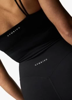 Gym King 365 Long Line Tank - Black -Fit Wear Shop 365LONGLINETANK LEGGING BLACKWLG A267R 108