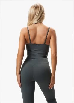 Gym King 365 Long Line Tank - Green Smoke -Fit Wear Shop 365LONGLINETANK LEGGING GREENSMOKEWBT A2BQCWLG A2BQN 159