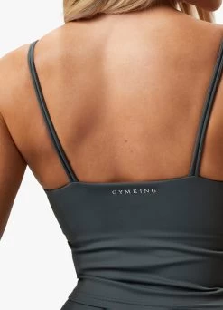 Gym King 365 Long Line Tank - Green Smoke -Fit Wear Shop 365LONGLINETANK LEGGING GREENSMOKEWBT A2BQCWLG A2BQN 164