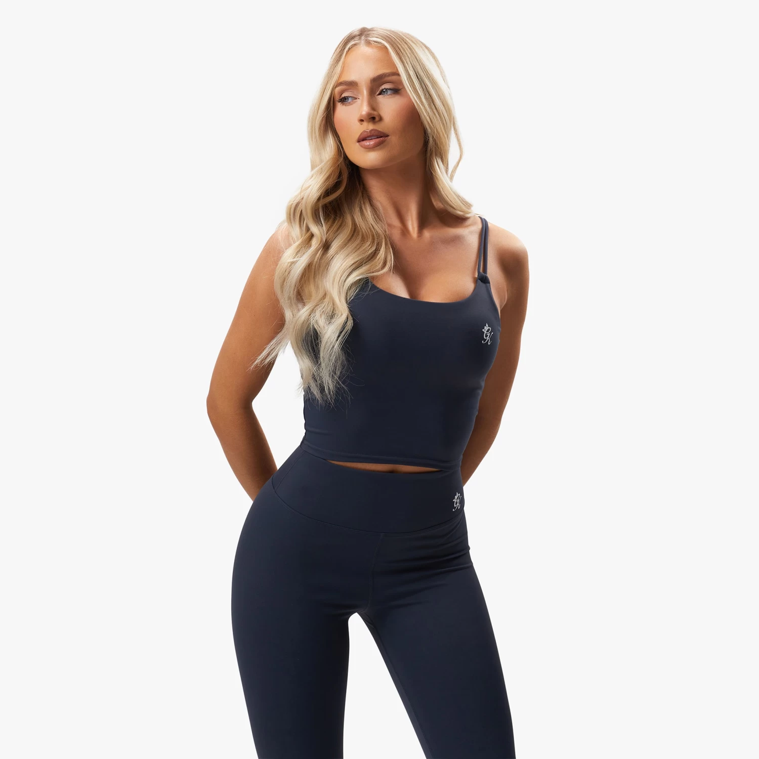 Gym King 365 Long Line Tank - Midnight Blue 4 Gym King 365 Long Line Tank - Midnight Blue - Image 2