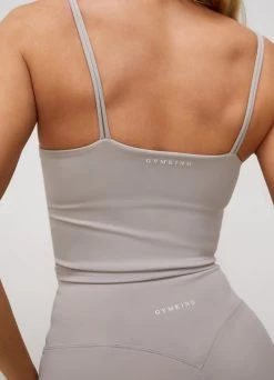 Gym King 365 Long Line Tank - Dove Grey -Fit Wear Shop 365LONGLINETANK SHORT DOVEGREY 30