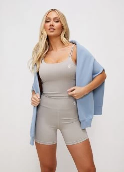 Gym King 365 5 Inch Short - Dove Grey -Fit Wear Shop 365LONGLINETANK SHORT DOVEGREY 34