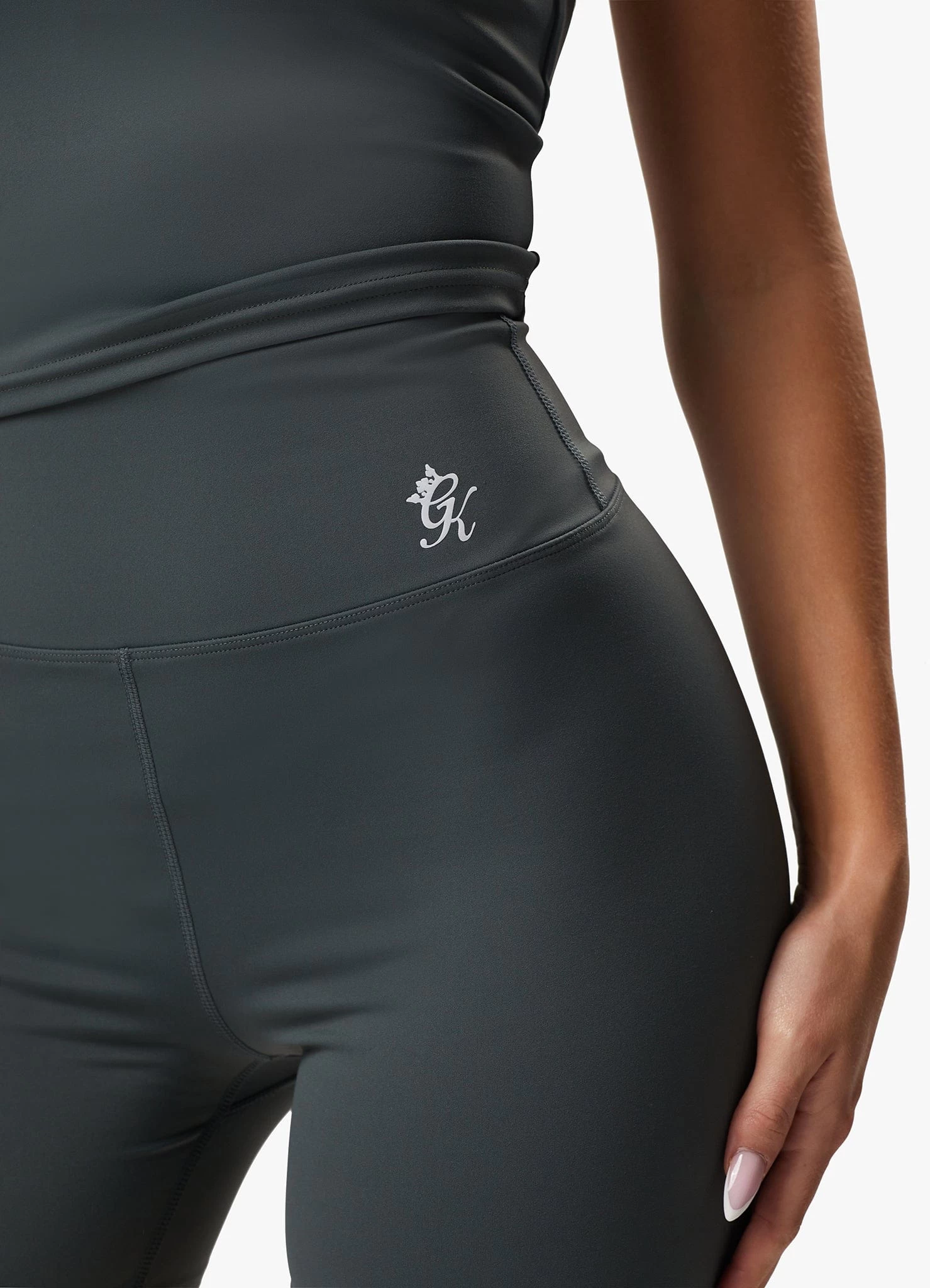 Gym King 365 5" Short - Green Smoke 7 Gym King 365 5" Short - Green Smoke - Image 5