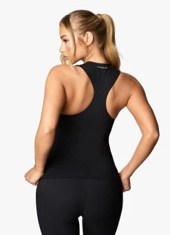 Gym King 365 Long Line Racer Tank - Black 10 Gym King 365 Long Line Racer Tank - Black -Fit Wear Shop 365RACERTANK BLACKWVS A2B0T 319