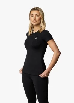 Gym King 365 SS Tee - Black 15 Gym King 365 SS Tee - Black -Fit Wear Shop 365TEE LEGGING BLACKWST A267XWLG A267R 119