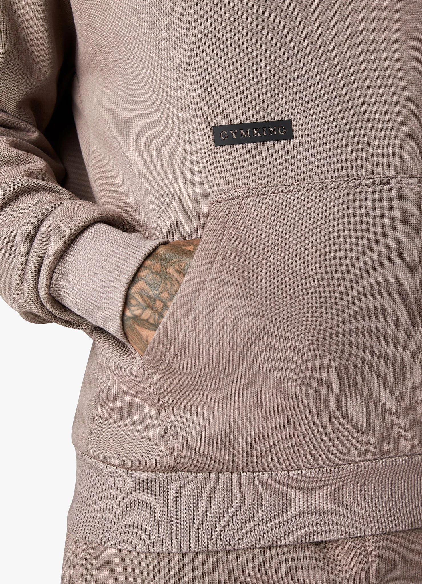 Gym King Covert Linear Logo Tracksuit - Iron 9 Gym King Covert Linear Logo Tracksuit - Iron - Image 7