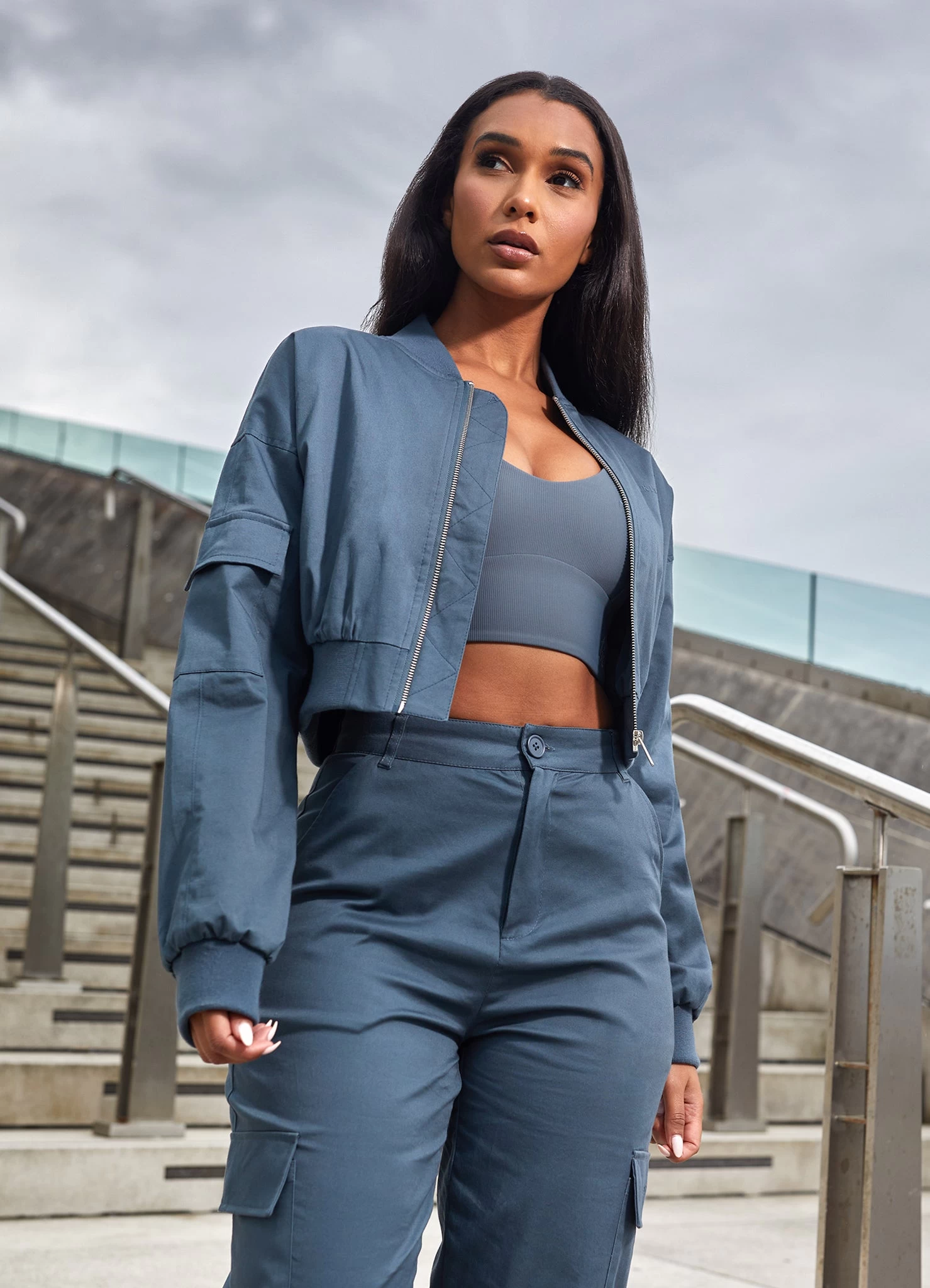 Gym King Woven Tracksuit - Storm Blue 5 Gym King Woven Tracksuit - Storm Blue - Image 3