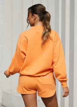 Gym King Spirit Of Summer Short - Papaya Orange -Fit Wear Shop 4J6A9301