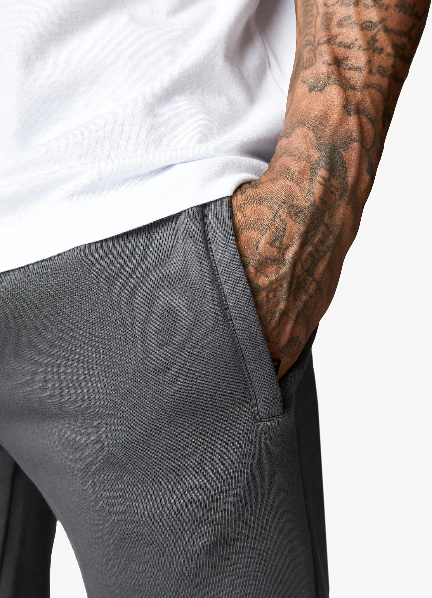 Gym King Covert Linear Logo Jogger - Dark Pewter 6 Gym King Covert Linear Logo Jogger - Dark Pewter - Image 4