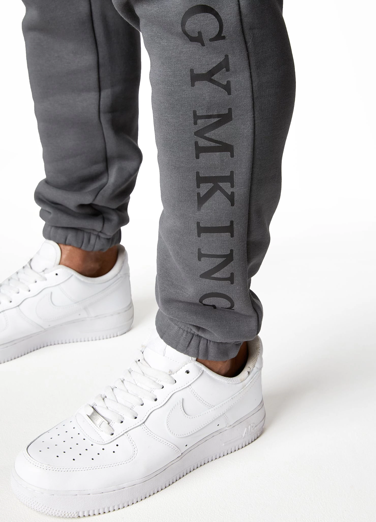 Gym King Covert Linear Logo Jogger - Dark Pewter 5 Gym King Covert Linear Logo Jogger - Dark Pewter - Image 3