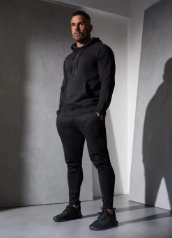 Gym King Pro Fleece Jogger - Black/Black -Fit Wear Shop 8 38