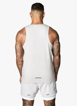 Gym King Rebellion Vest - Light Grey 21 Gym King Rebellion Vest - Light Grey -Fit Wear Shop 9 203