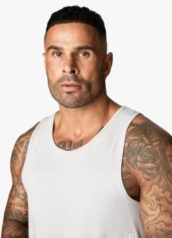 Gym King Rebellion Vest - Light Grey 20 Gym King Rebellion Vest - Light Grey -Fit Wear Shop 9 205