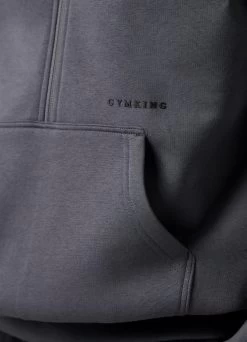 Gym King Alpha 1/2 Zip Hood - Graphite -Fit Wear Shop ALHA12ZIPHOOD JOGGER GRAPHITETST A2BG1TSB A2ALJ 129