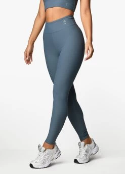 Gym King Align Legging - Storm Blue
