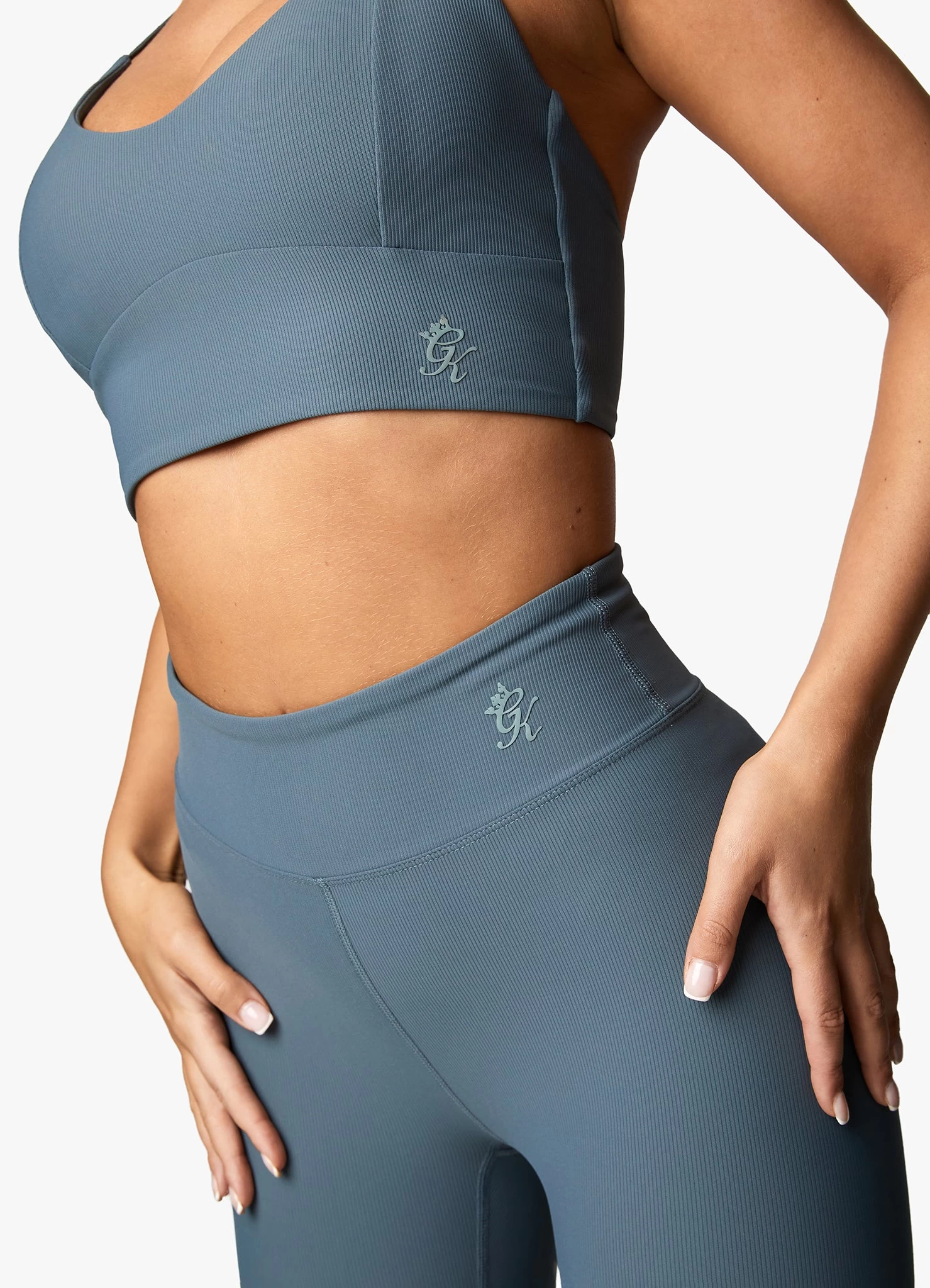 Gym King Align Legging - Storm Blue 6 Gym King Align Legging - Storm Blue - Image 4