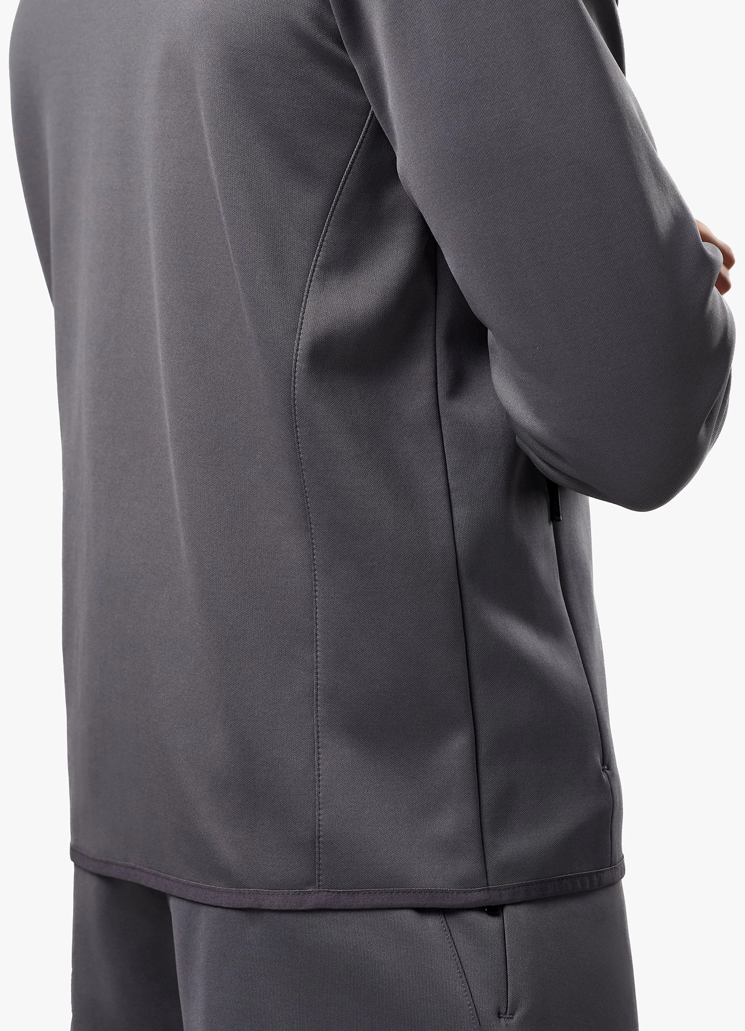 Gym King Alpha Poly Bomber Tracksuit - Graphite 12 Gym King Alpha Poly Bomber Tracksuit - Graphite - Image 10