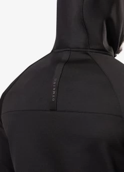 Gym King Alpha Poly FZ Hood - Black -Fit Wear Shop ALPHAPOLYFZHOOD JOGGER BLACKTST B2BEUTSB A2BFY 79