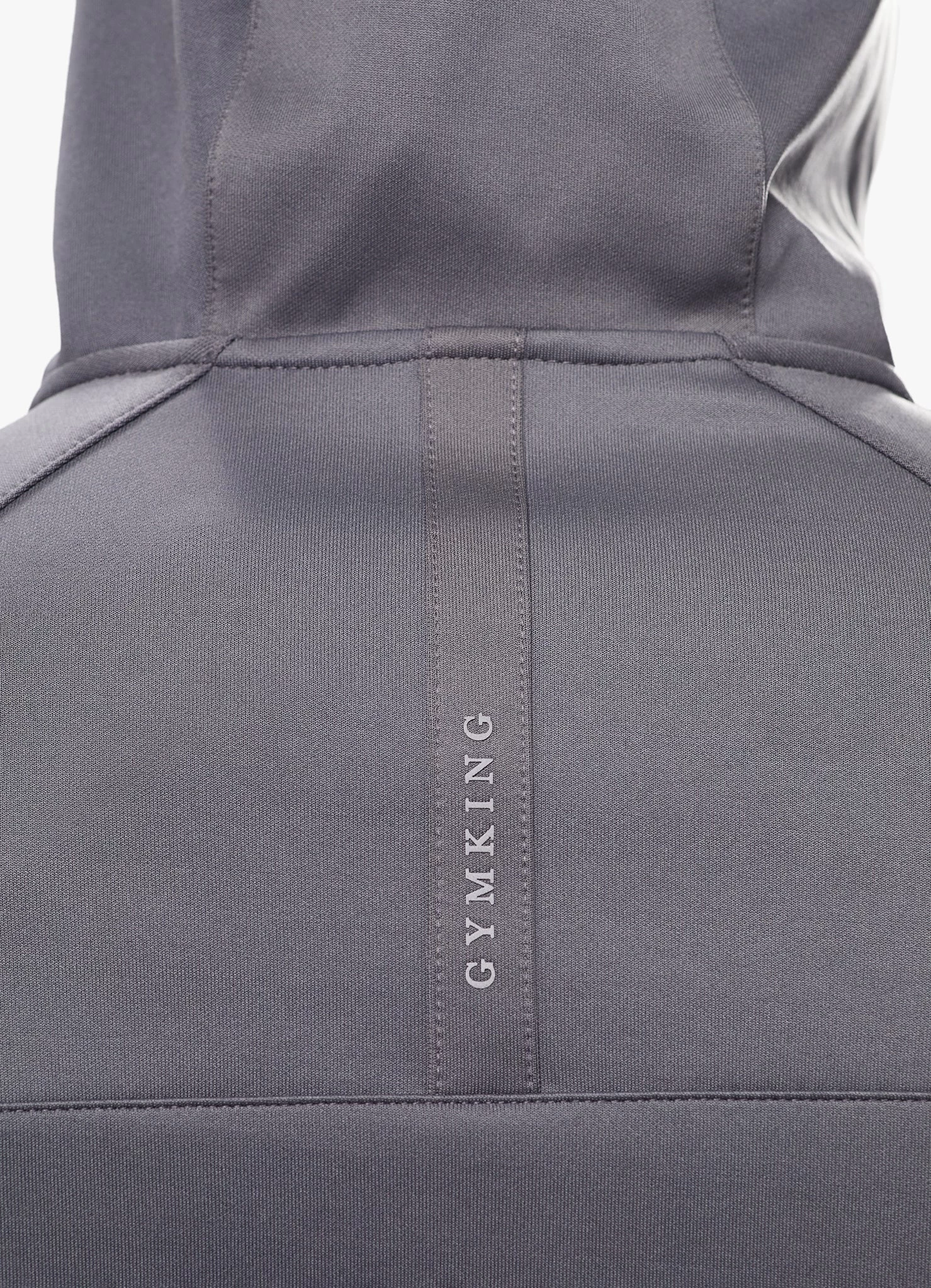 Gym King Alpha Poly FZ Hood - Graphite 6 Gym King Alpha Poly FZ Hood - Graphite - Image 4