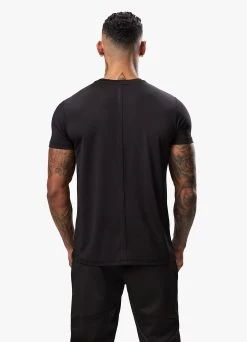 Gym King Alpha Poly Tee - Black -Fit Wear Shop ALPHAPOLYTEE JOGGER BLACKSST A2BFUTSB A2BFY 54