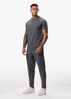 Gym King Alpha Poly Tee - Graphite -Fit Wear Shop ALPHAPOLYTEE JOGGER GRAPHITESST A2BFWTSB A2BFZ 30