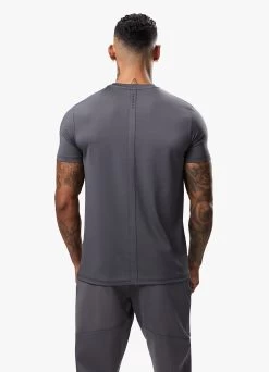 Gym King Alpha Poly Tee - Graphite -Fit Wear Shop ALPHAPOLYTEE JOGGER GRAPHITESST A2BFWTSB A2BFZ 32