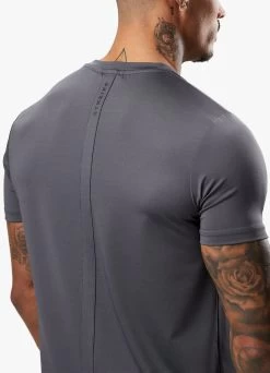 Gym King Alpha Poly Tee - Graphite -Fit Wear Shop ALPHAPOLYTEE JOGGER GRAPHITESST A2BFWTSB A2BFZ 37