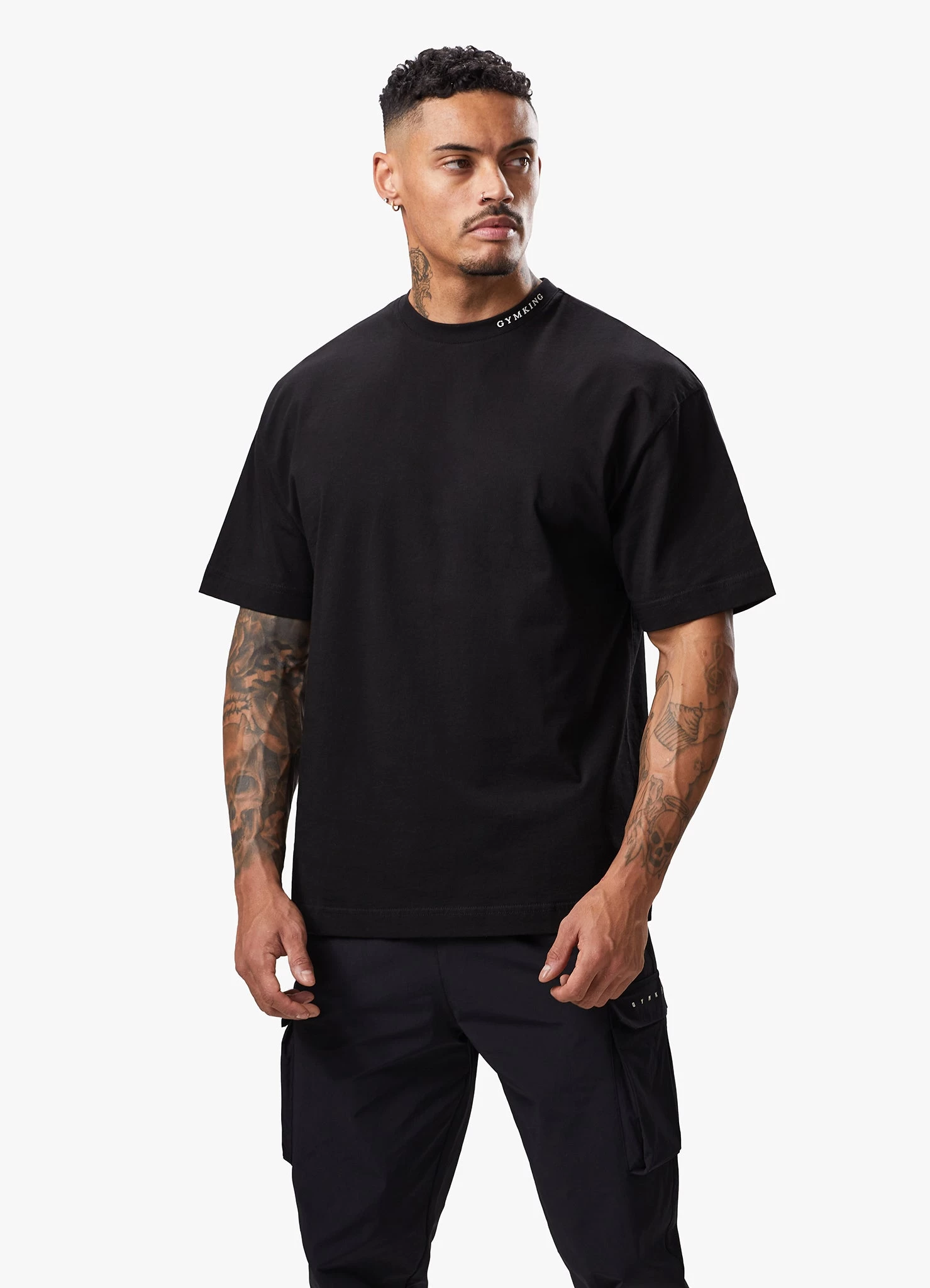 Gym King Alpha Tee - Black 3 Gym King Alpha Tee - Black