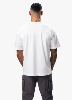 Gym King Alpha Tee - White -Fit Wear Shop ALPHATEE JOGGER WHITEGRAPHITESST A2CQBTSB B2D4S 119
