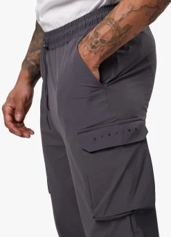 Gym King Rebellion Cargo Jogger - Graphite -Fit Wear Shop ALPHATEE JOGGER WHITEGRAPHITESST A2CQBTSB B2D4S 124