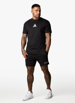 Gym King X Aspinall Limited Edition Established Tee - Black -Fit Wear Shop ASPINALLTEE 01
