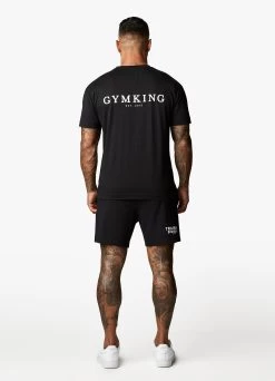 Gym King X Aspinall Limited Edition Established Tee - Black -Fit Wear Shop ASPINALLTEE 02