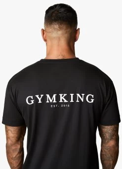 Gym King X Aspinall Limited Edition Established Tee - Black -Fit Wear Shop ASPINALLTEE 05