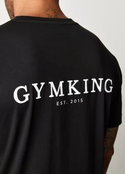 Gym King X Aspinall Limited Edition Established Tee - Black -Fit Wear Shop ASPINALLTEE 06
