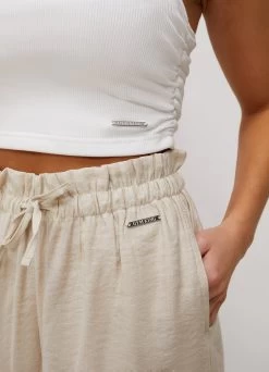 Gym King Asymmetric Crop - White 21 Gym King Asymmetric Crop - White -Fit Wear Shop ASYMMETRICCROP WOVENTROUSERS WHITELINENWST A2ARIWTB B2CE1 340 1342cc71 9936 4ed9 88c3 ad99c3b0cfd9