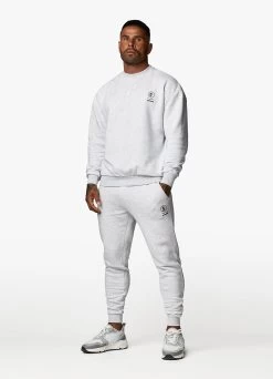 Gym King Aventus Drop Shoulder Crew - Snow Marl 26 Gym King Aventus Drop Shoulder Crew - Snow Marl -Fit Wear Shop AVENTUSCREW JOGGER SNOWMARLSWT A2BLFTSB A2BLN 37