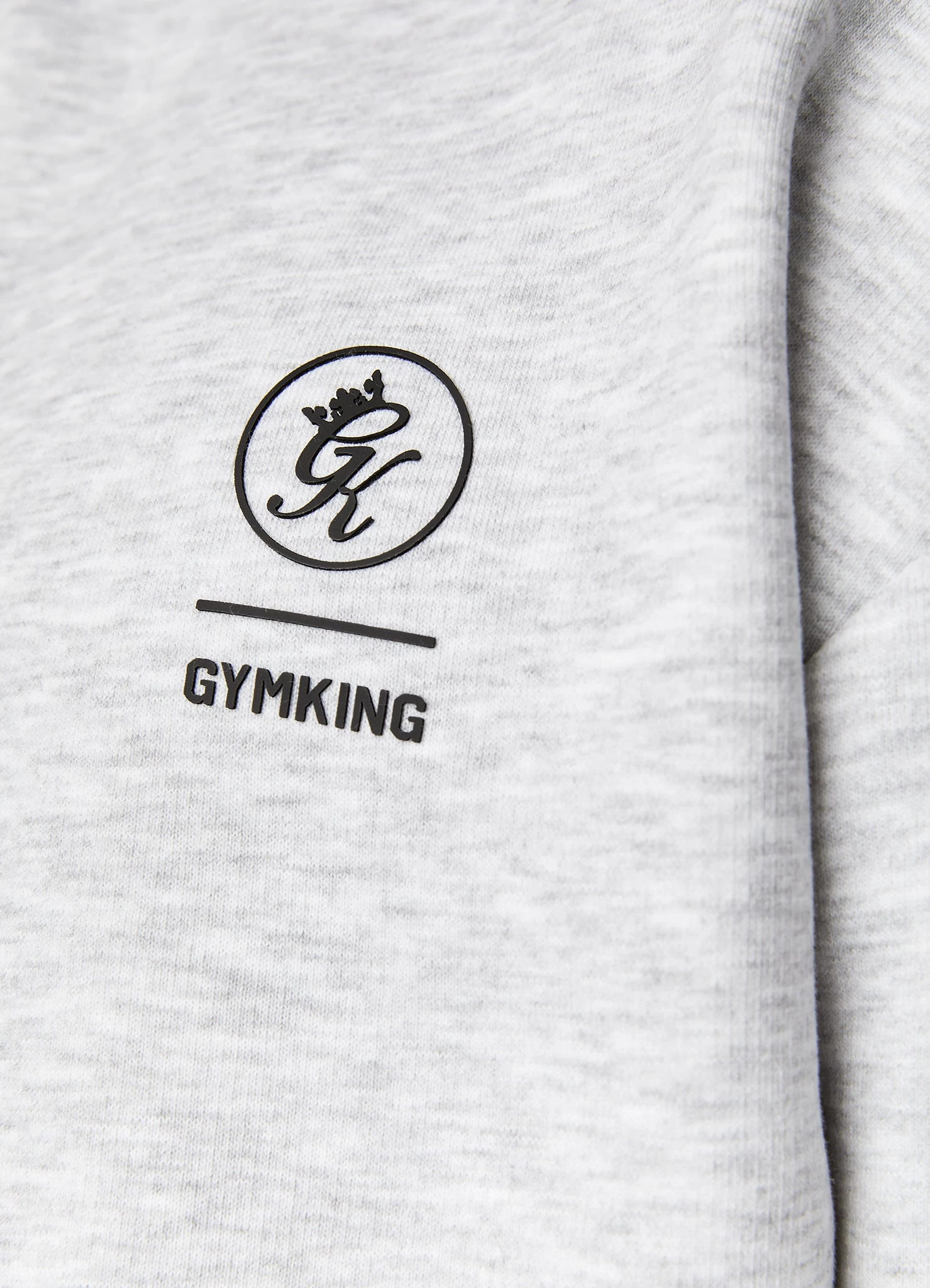 Gym King Aventus Drop Shoulder Crew - Snow Marl 9 Gym King Aventus Drop Shoulder Crew - Snow Marl - Image 7