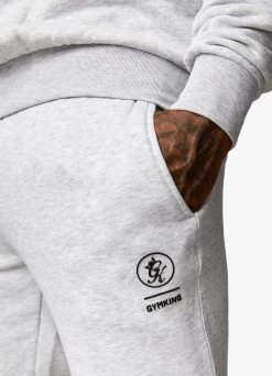 Gym King Aventus Jogger - Snow Marl -Fit Wear Shop AVENTUSCREW JOGGER SNOWMARLSWT A2BLFTSB A2BLN 49