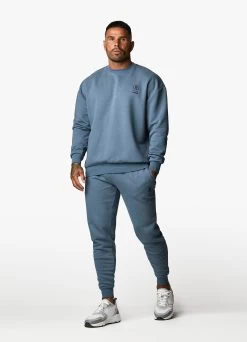 Gym King Aventus Jogger - Storm Blue -Fit Wear Shop AVENTUSCREW JOGGER STORMBLUESWT A2B00TSB A2B0A 66 5ce568f1 0834 42b5 b7a7 b73700c245b7