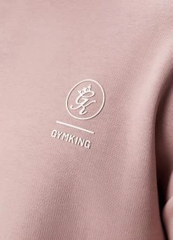 Gym King Aventus Drop Shoulder Crew - Dusky Pink 14 Gym King Aventus Drop Shoulder Crew - Dusky Pink -Fit Wear Shop AVENTUSSWEATSHIRT DUSKYPINKSWT A2CT1 37